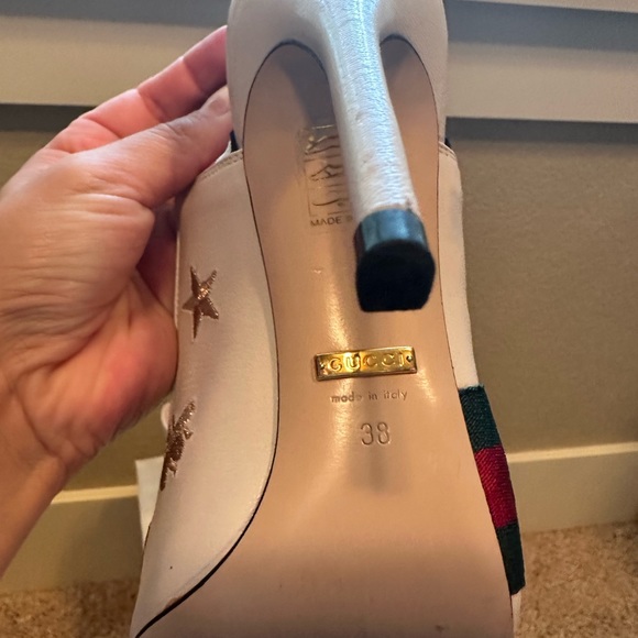 White Gucci heels - Picture 4 of 9